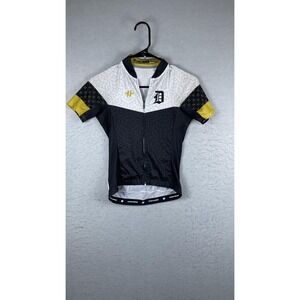 Hyperthreads Davis MTB Team Cycling Jersey XS Black White Short Sleeve Bike